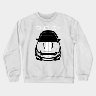 Mustang GT350 2015-2017 - White lines Crewneck Sweatshirt